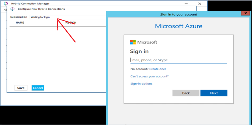 Login to Azure